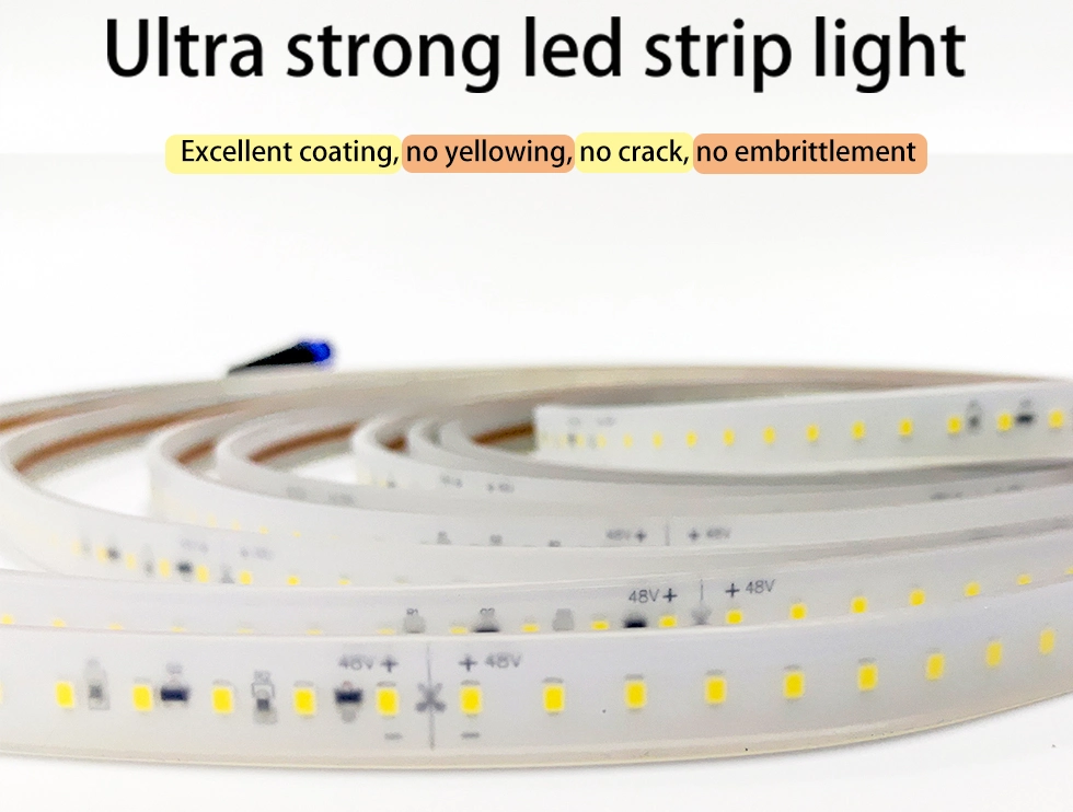 High Voltage LED Strip Light 110V 220V 120LEDs/M High Brightness 50meter Per Roll Waterproof SMD2835 Flexible LED Lights Stripe