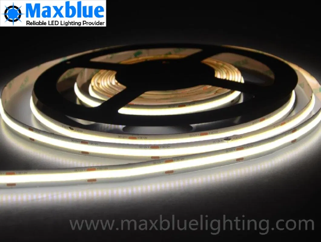 15m Long Run 24VDC 10W Constant Current COB LED Strip Light