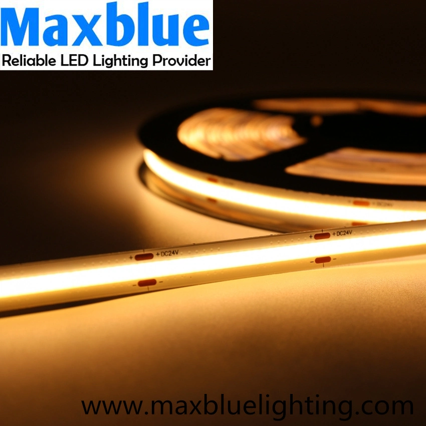 15m Long Run 24VDC 10W Constant Current COB LED Strip Light