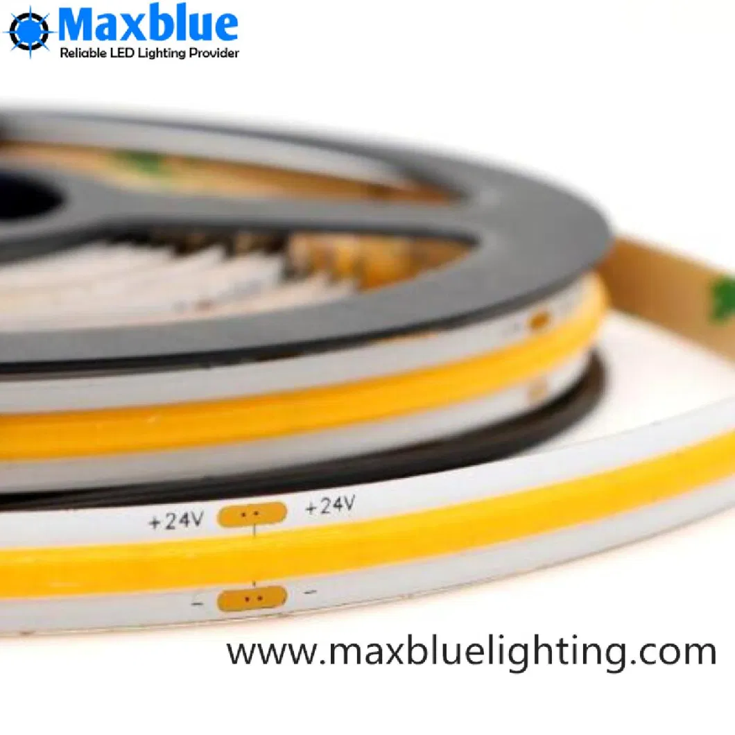 15m Long Run 24VDC 10W Constant Current COB LED Strip Light